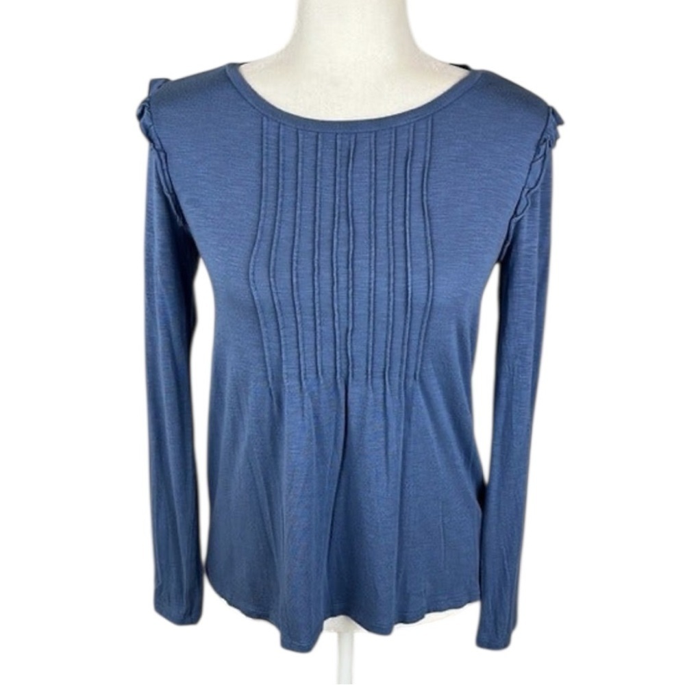 Aerie Real Soft Blue Long Sleeve Top Size XS
